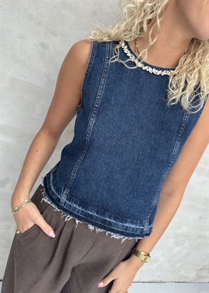 Medine top Dark Blue Denim Baum Und Pferdgarten 